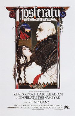 Cartel de Nosferatu, vampiro de la noche
