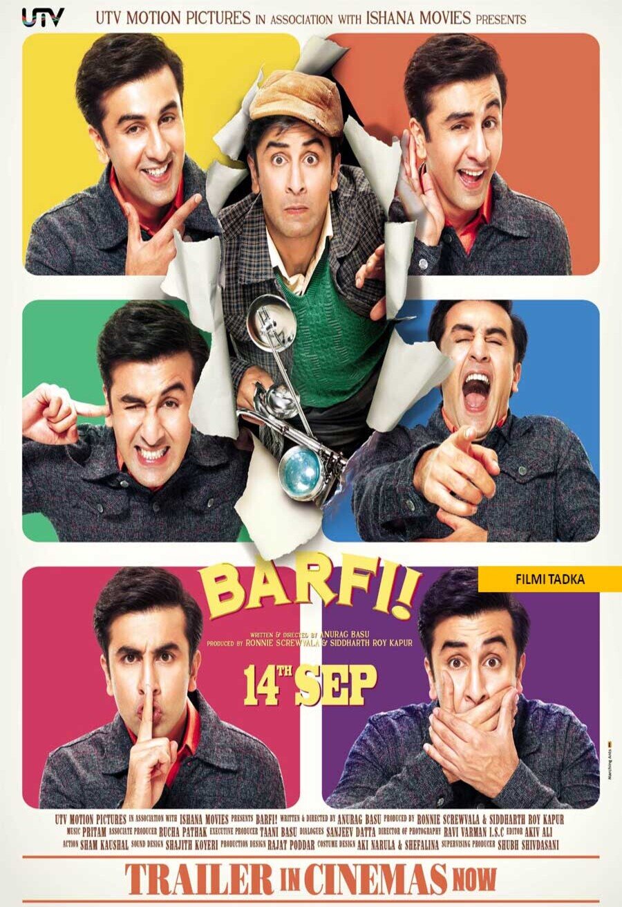 Cartel de Barfi! - Reino Unido