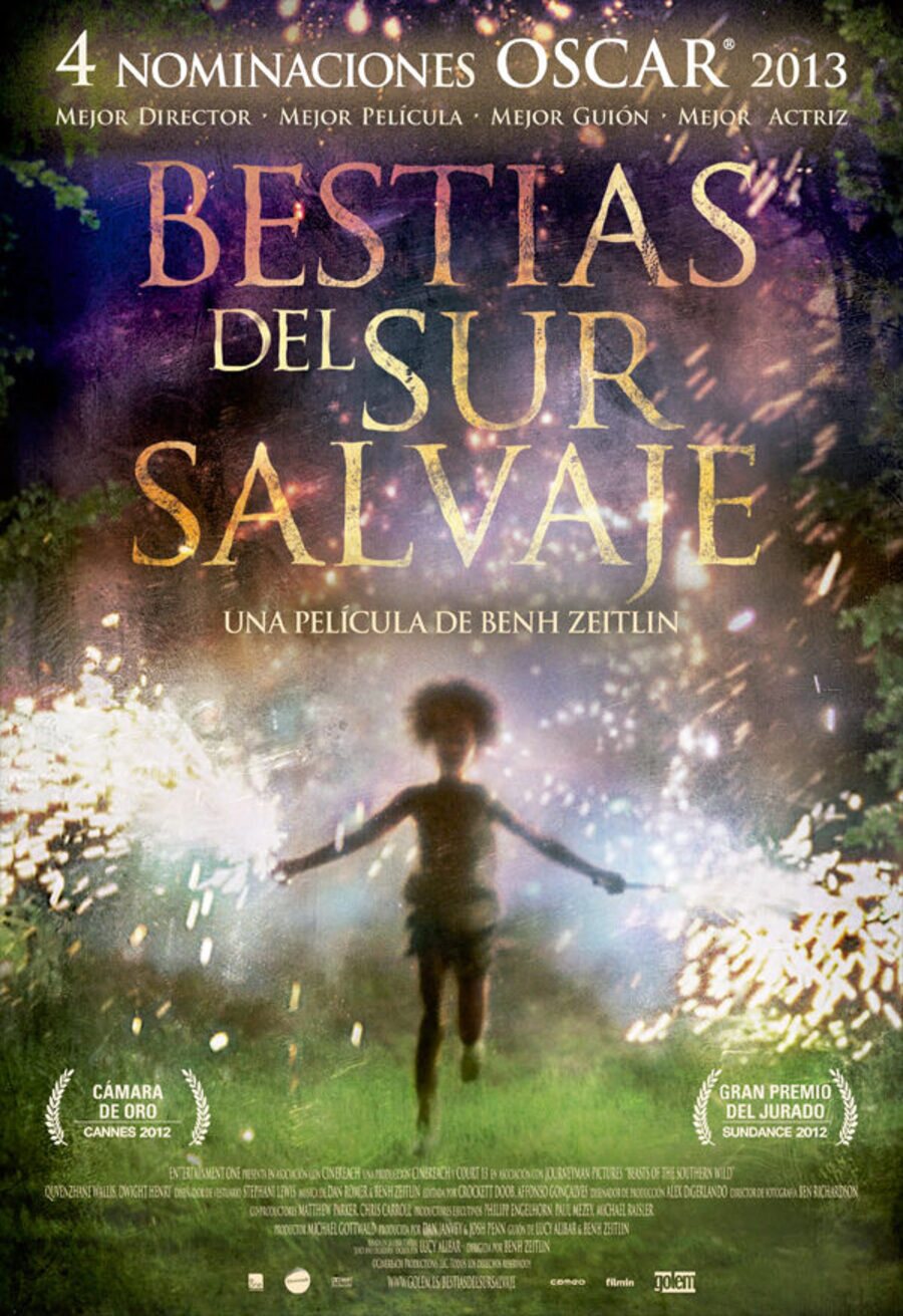 Cartel de Bestias del sur salvaje - España