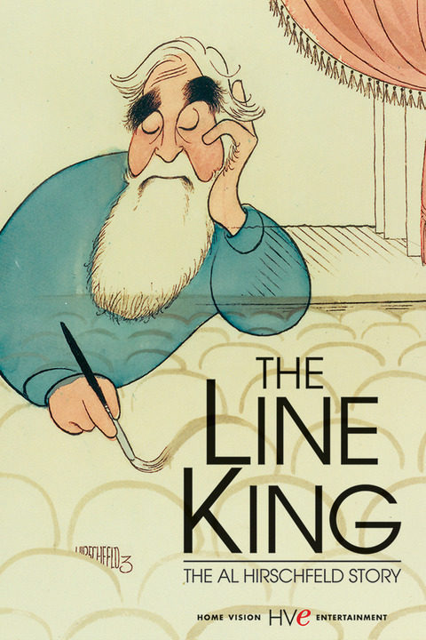 Cartel de The Line King: The Al Hirschfeld Story - EEUU