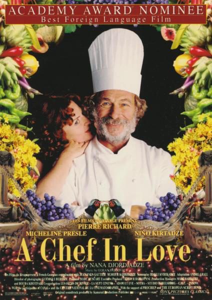 Cartel de El chef enamorado - EEUU
