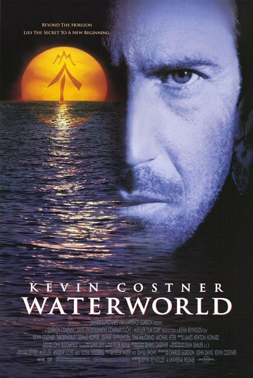 Cartel de Waterworld - Estados Unidos