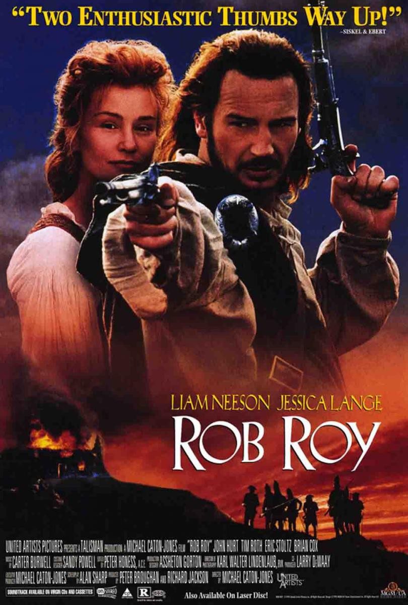 Cartel de Rob Roy (La pasión de un rebelde) - EEUU