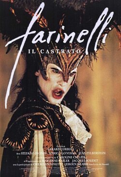 Cartel de Farinelli (Il castrato)