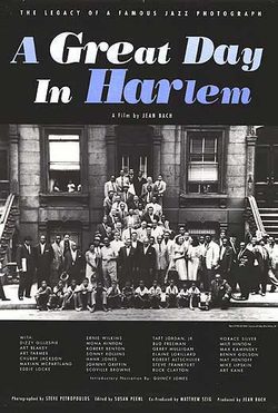 Cartel de A Great Day in Harlem