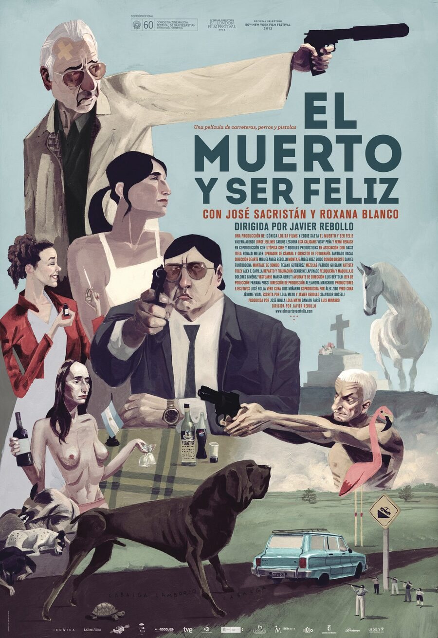 Cartel de El muerto y ser feliz - España