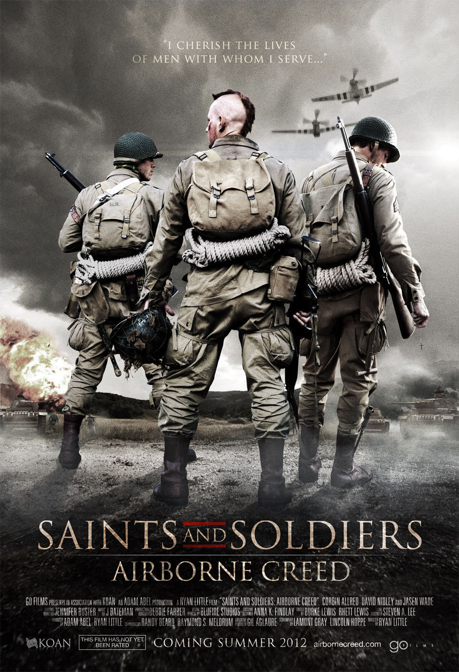 Cartel de Saints & Soldiers: Airborne Creed - EEUU