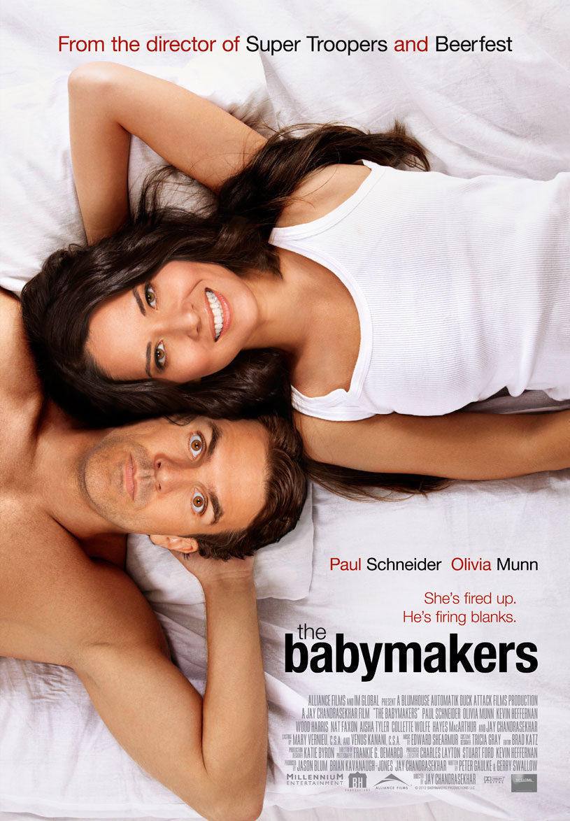 Cartel de The Babymakers - EEUU