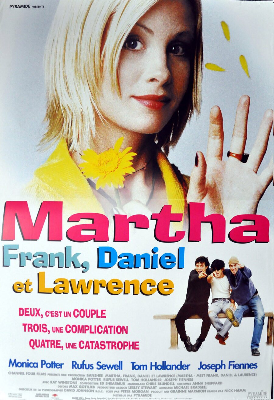 Cartel de Martha conoce a Frank, Daniel y Lawrence - Estados Unidos