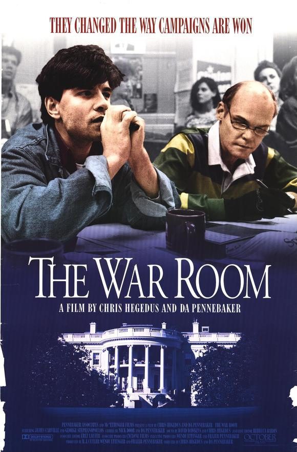 Cartel de The War Room - Estados Unidos