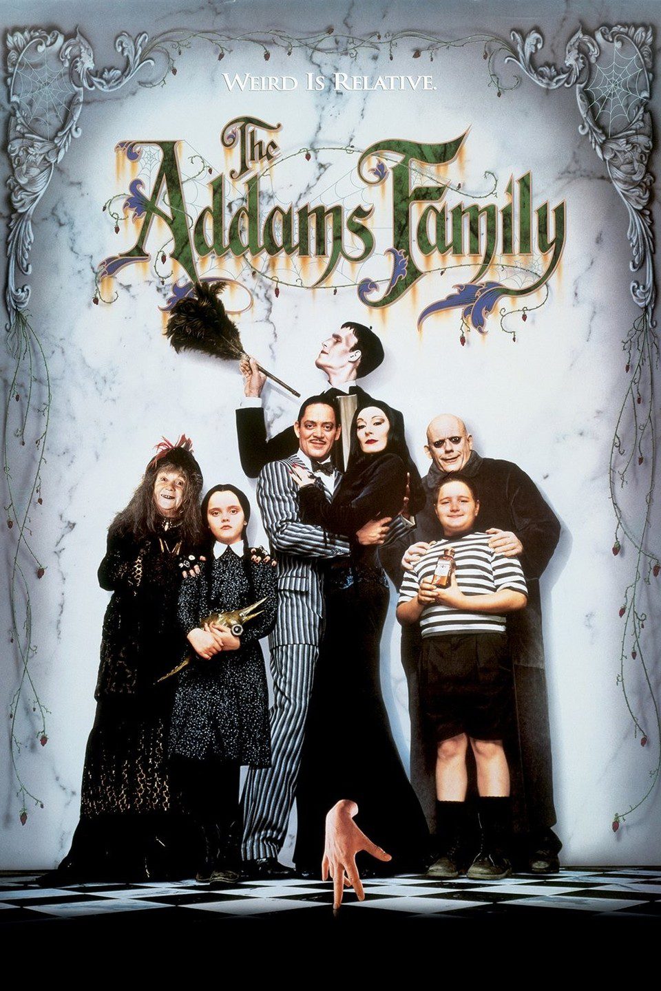 Cartel de La familia Addams - EEUU