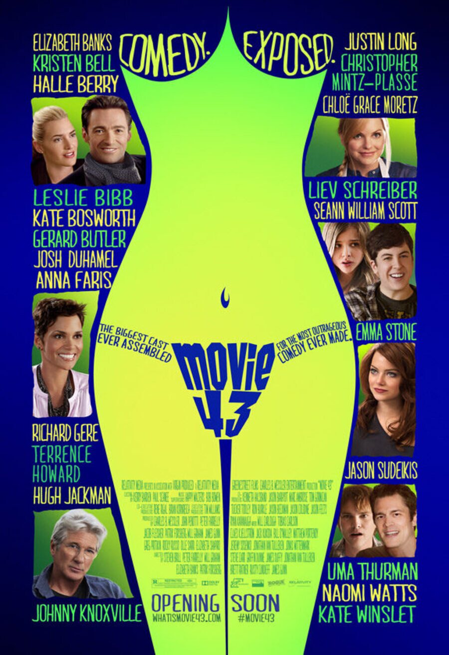 Cartel de Movie 43 - EEUU