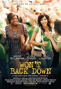 Cartel de Won't Back Down