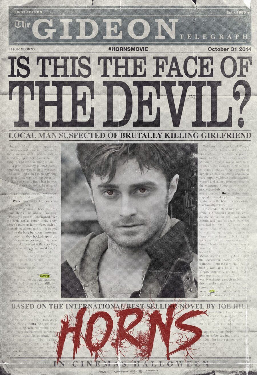 Cartel de Horns - EEUU