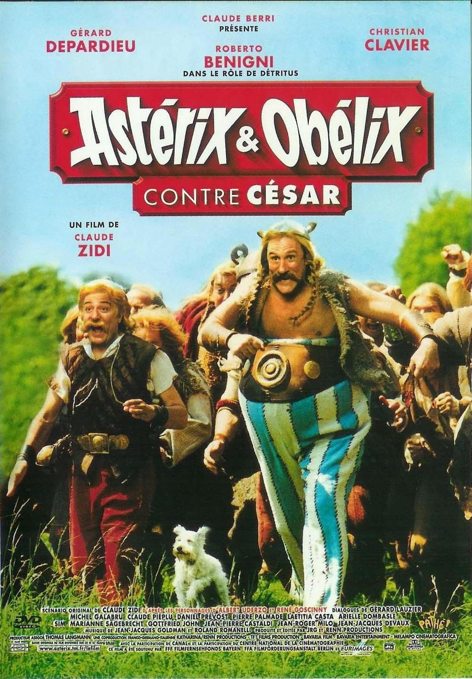 Cartel de Astérix y Obélix contra César - Francia