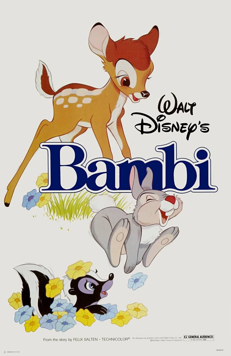 Cartel de Bambi - Estados Unidos