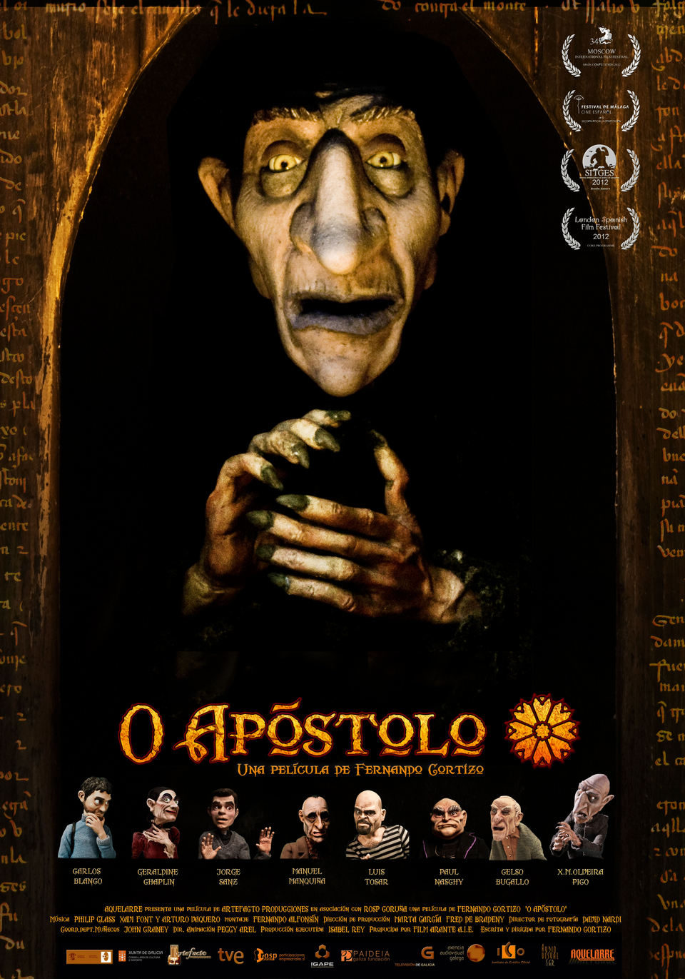Cartel de O Apostolo - España