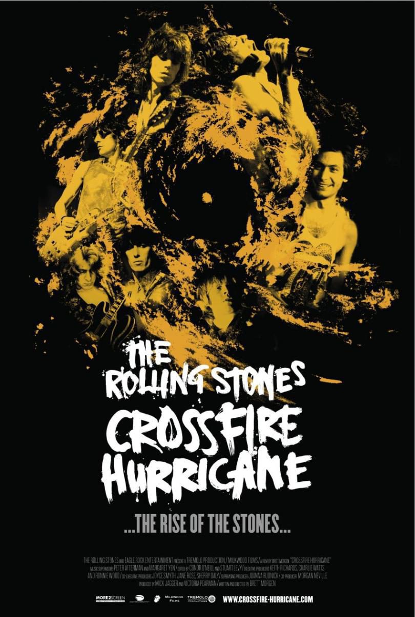 Cartel de Crossfire Hurricane - Reino Unido