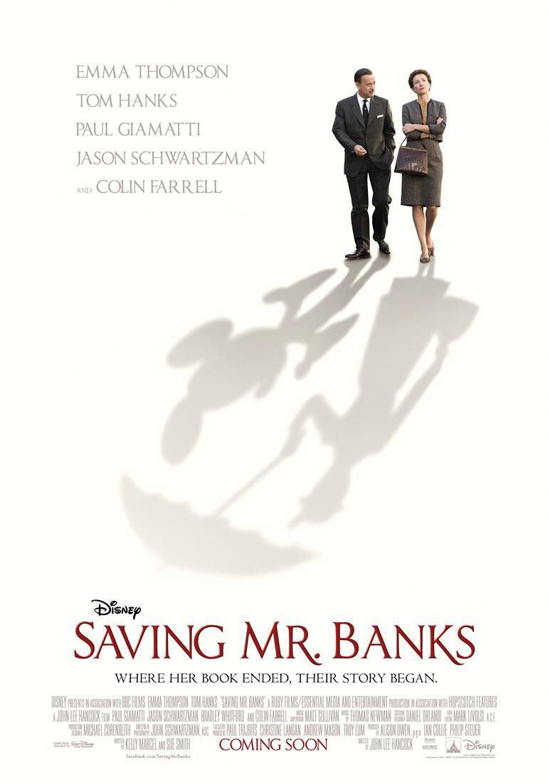 Cartel de Al encuentro de Mr. Banks - EEUU