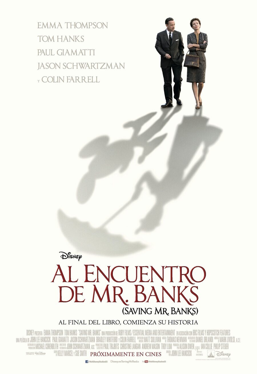 Cartel de Al encuentro de Mr. Banks - España 2