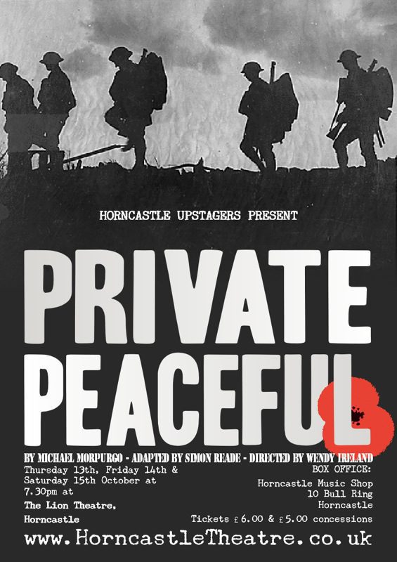 Cartel de Private Peaceful - Reino Unido