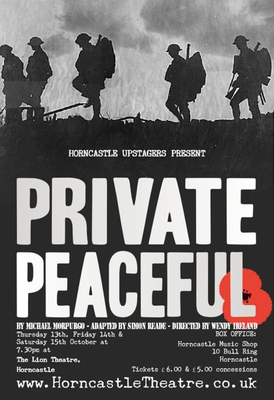 Cartel de Private Peaceful - Reino Unido