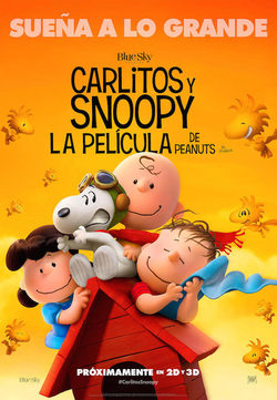 Cartel de Carlitos y Snoopy: La película de Peanuts
