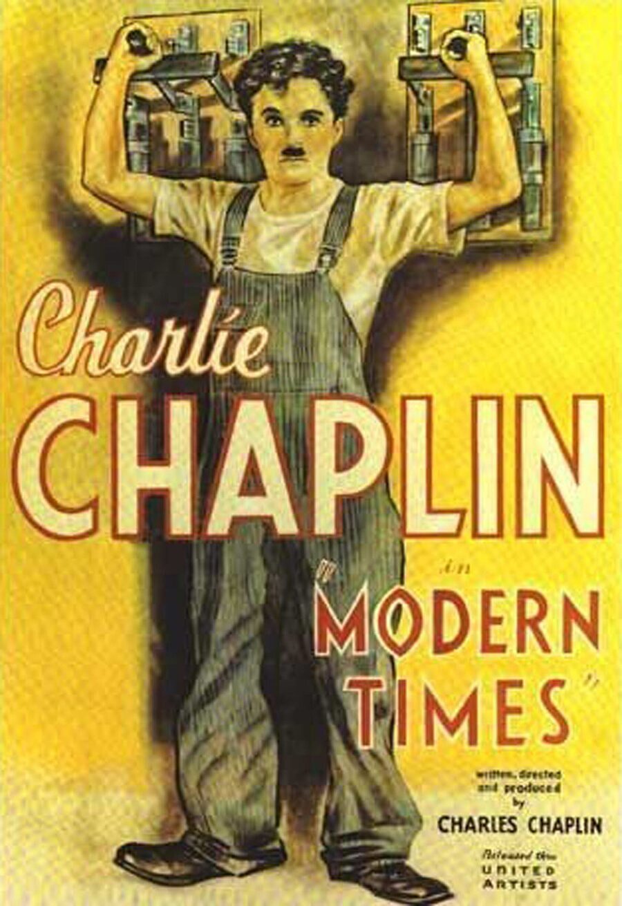 Cartel de Tiempos modernos - EEUU