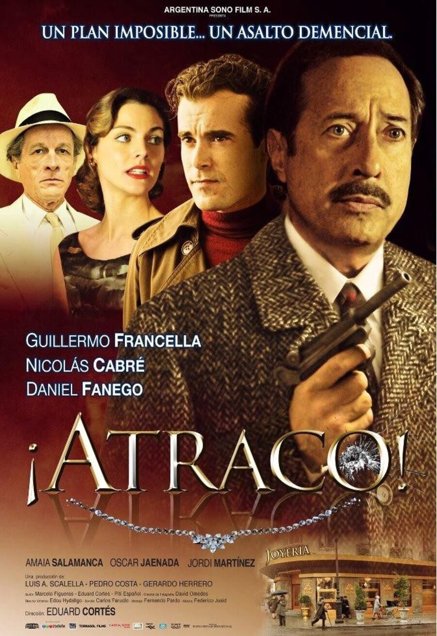 Cartel de ¡Atraco! - España