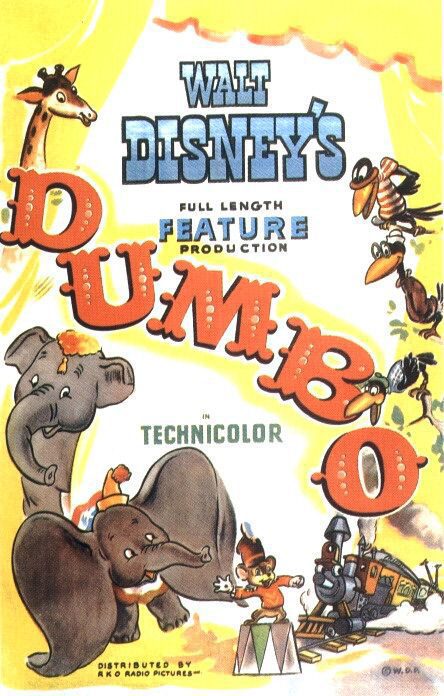 Cartel de Dumbo - EEUU