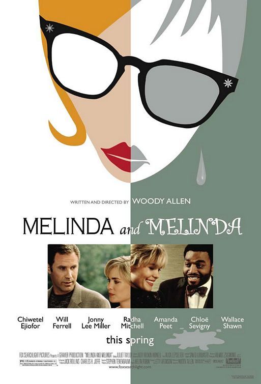 Cartel de Melinda y Melinda - EEUU