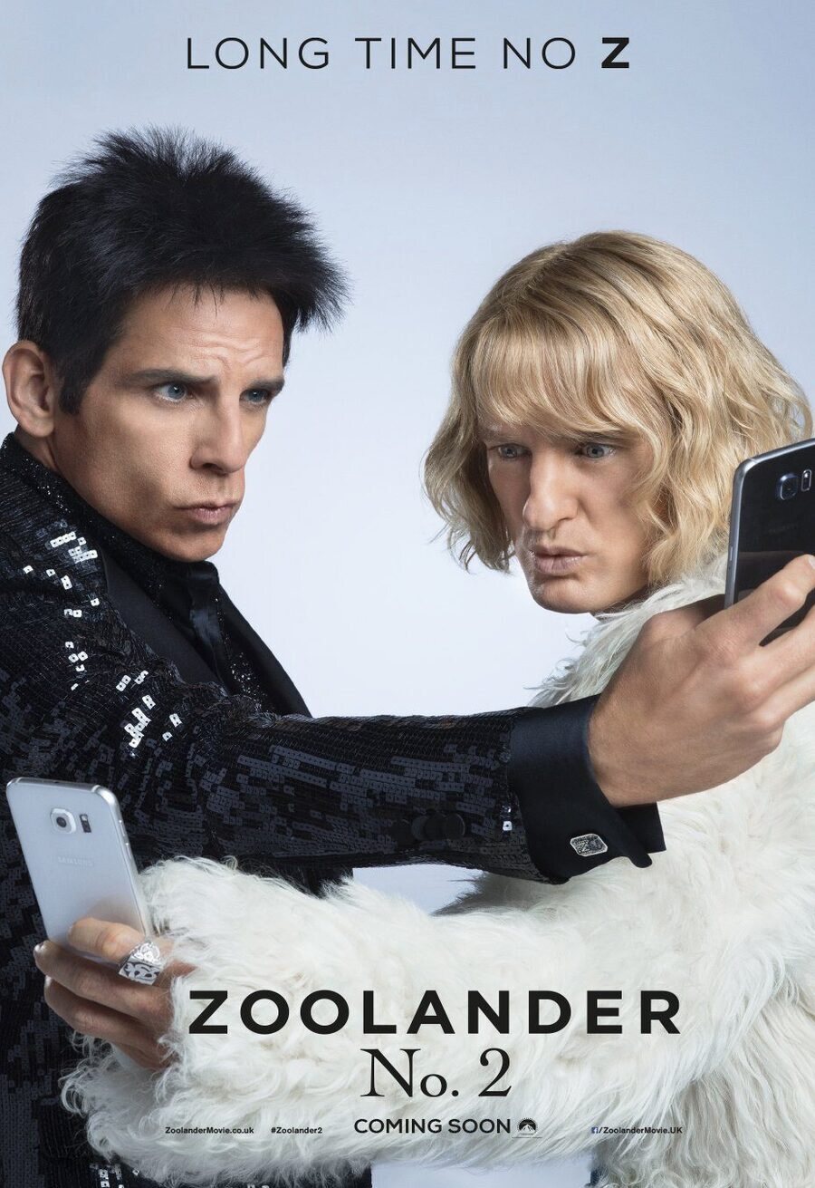 Cartel de Zoolander 2 - Reino Unido