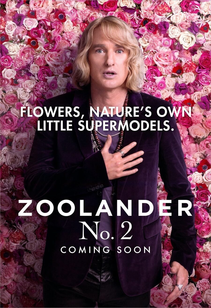 Cartel de Zoolander 2 - Owen Wilson San Valentín