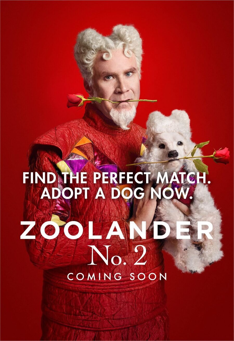 Cartel de Zoolander 2 - Will Ferrell San Valentín