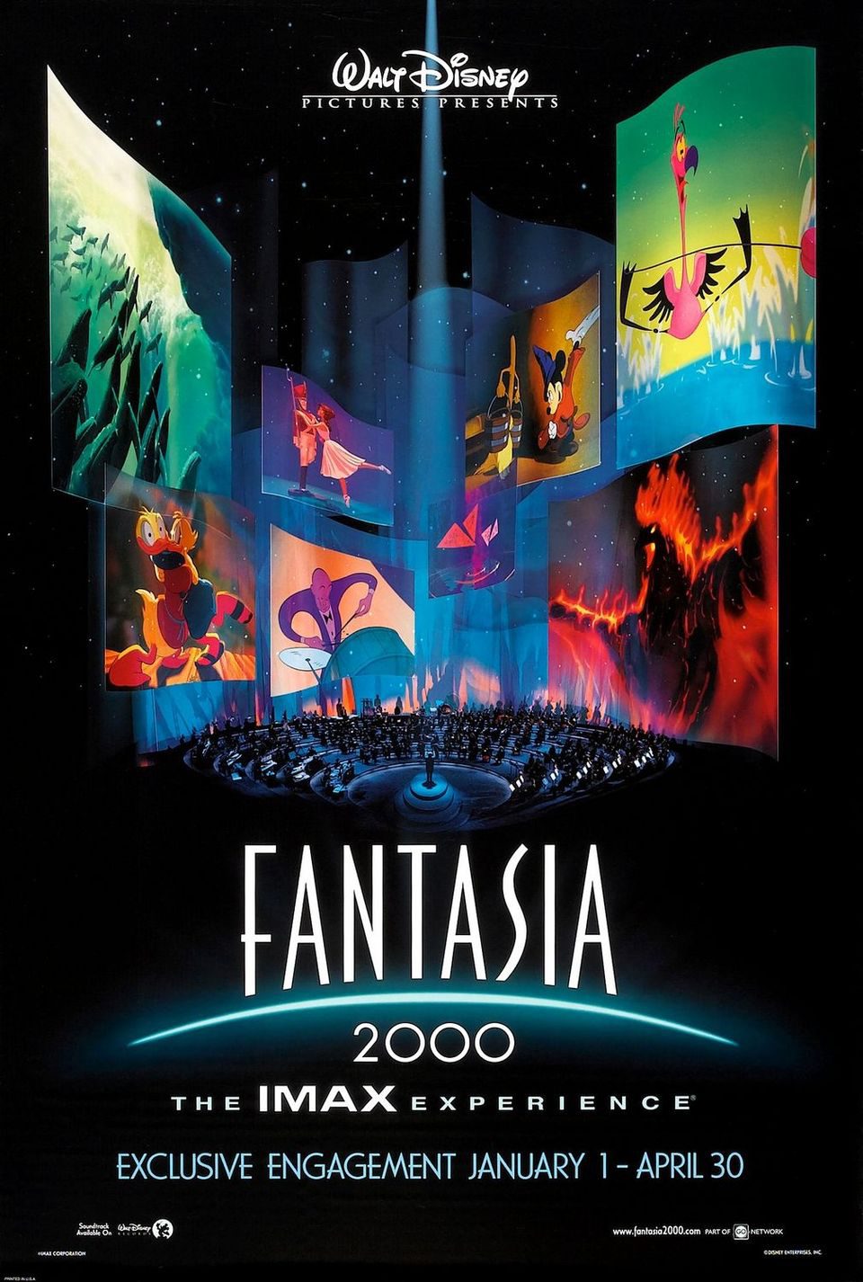 Cartel de Fantasía 2000 - EEUU