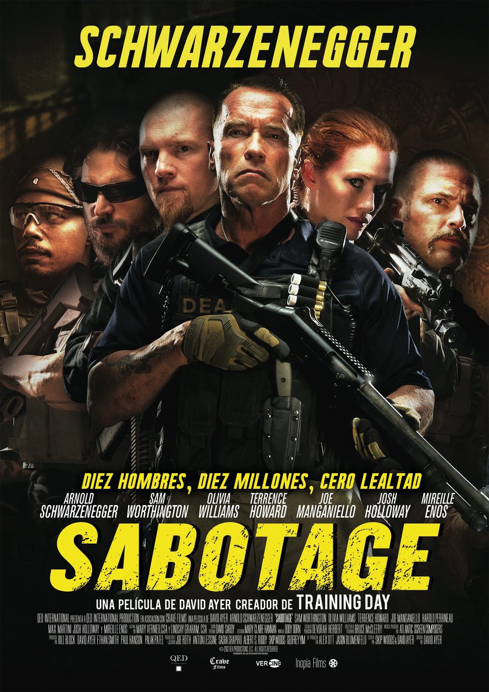 Cartel de Sabotage - España