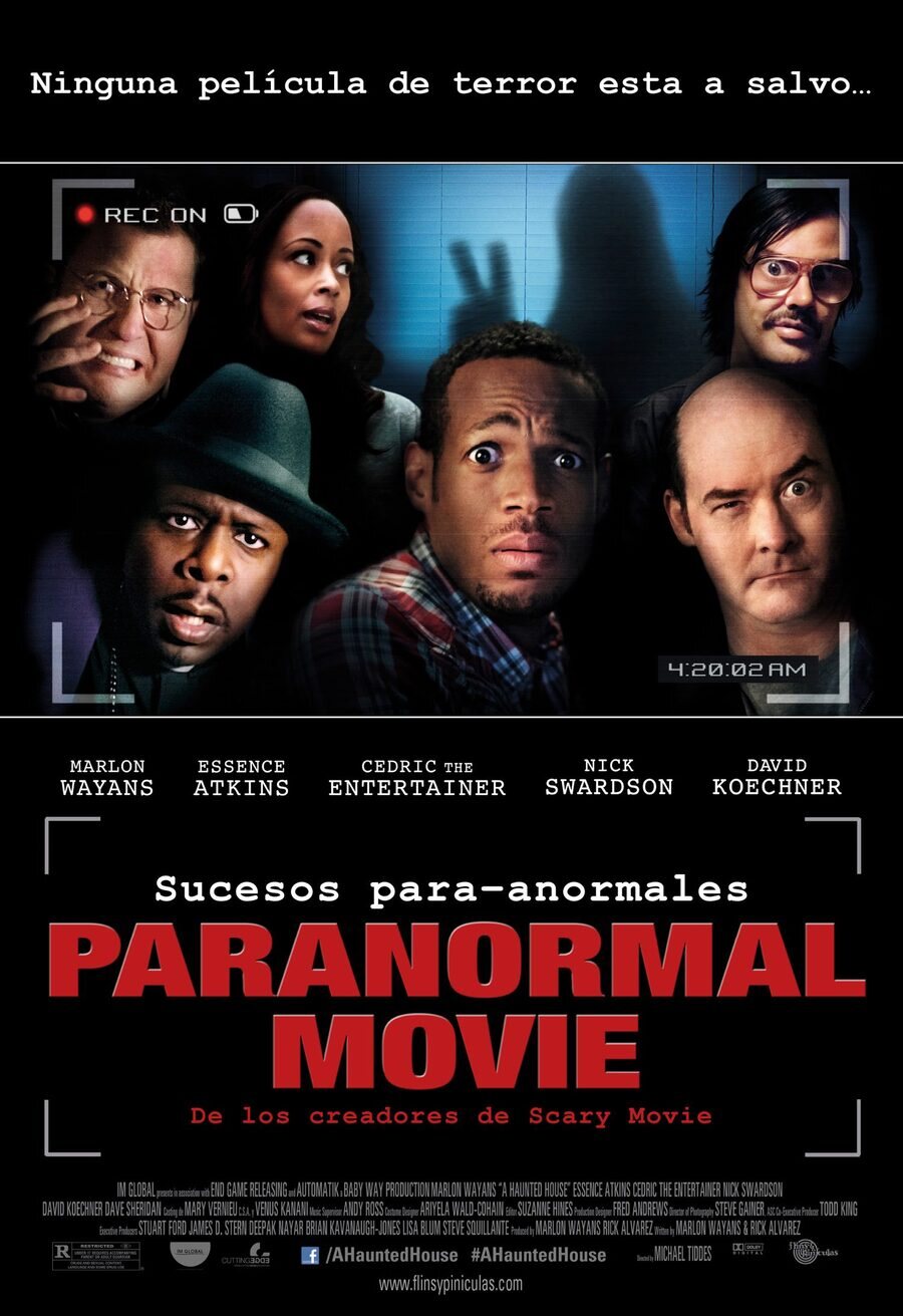 Cartel de Paranormal Movie - España