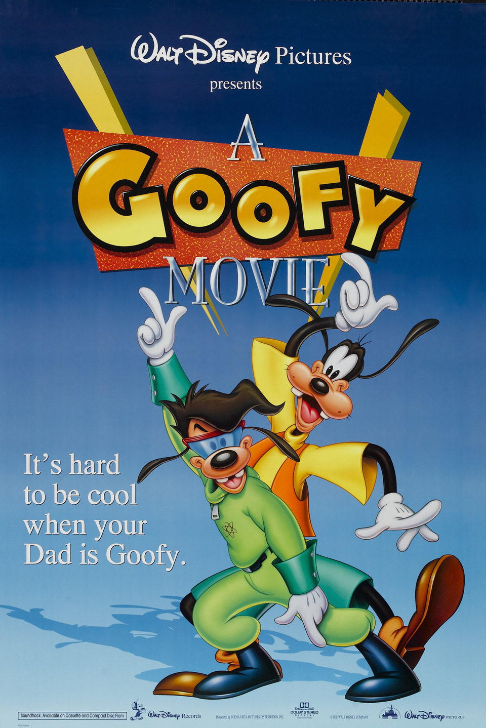 Cartel de Goofy e hijo - EEUU