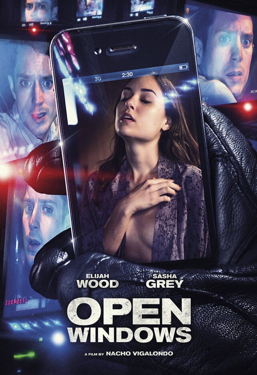 Cartel de Open Windows - Teaser EEUU