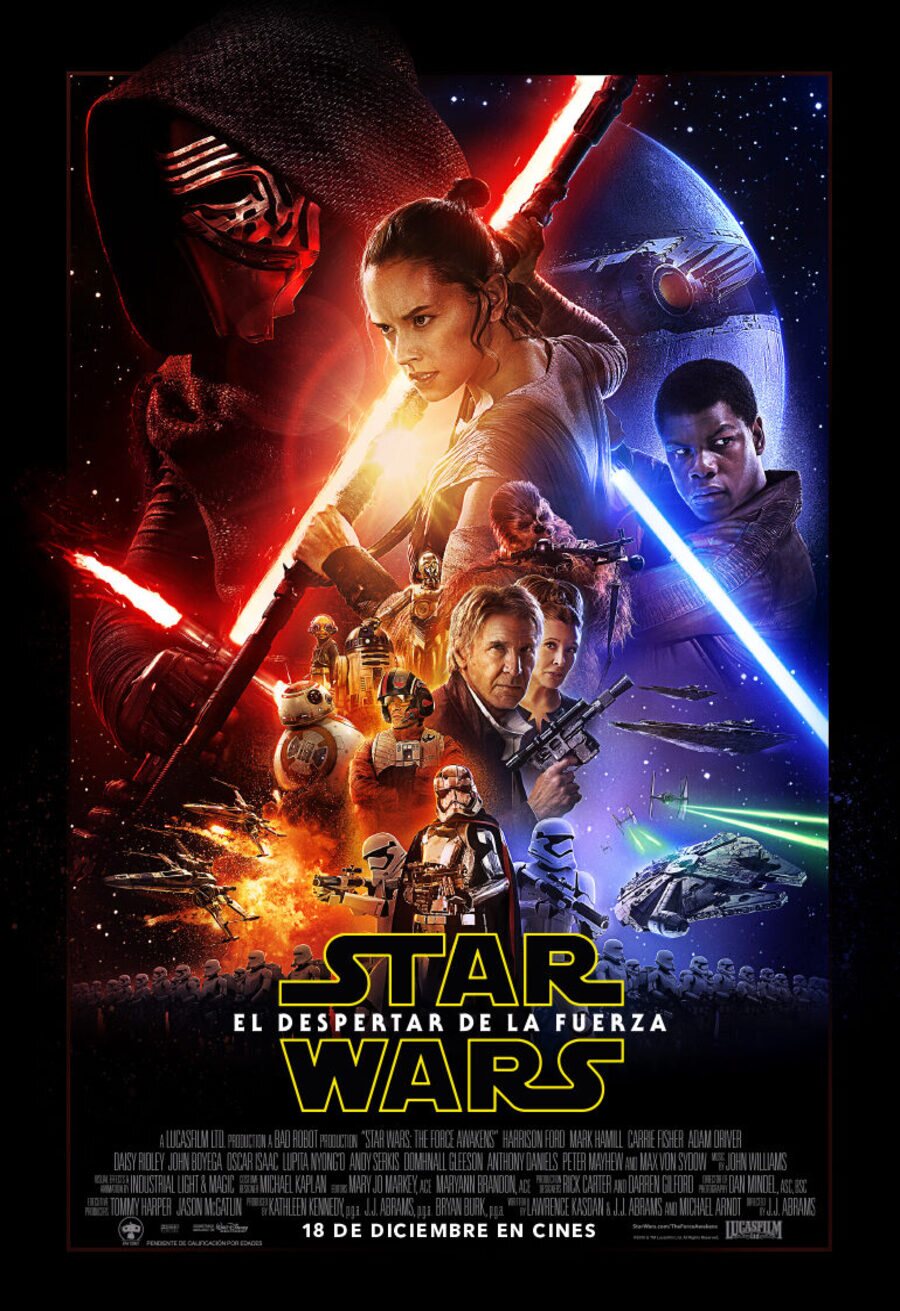 Cartel España de 'Star Wars: Episodio VII - El despertar de la fuerza'