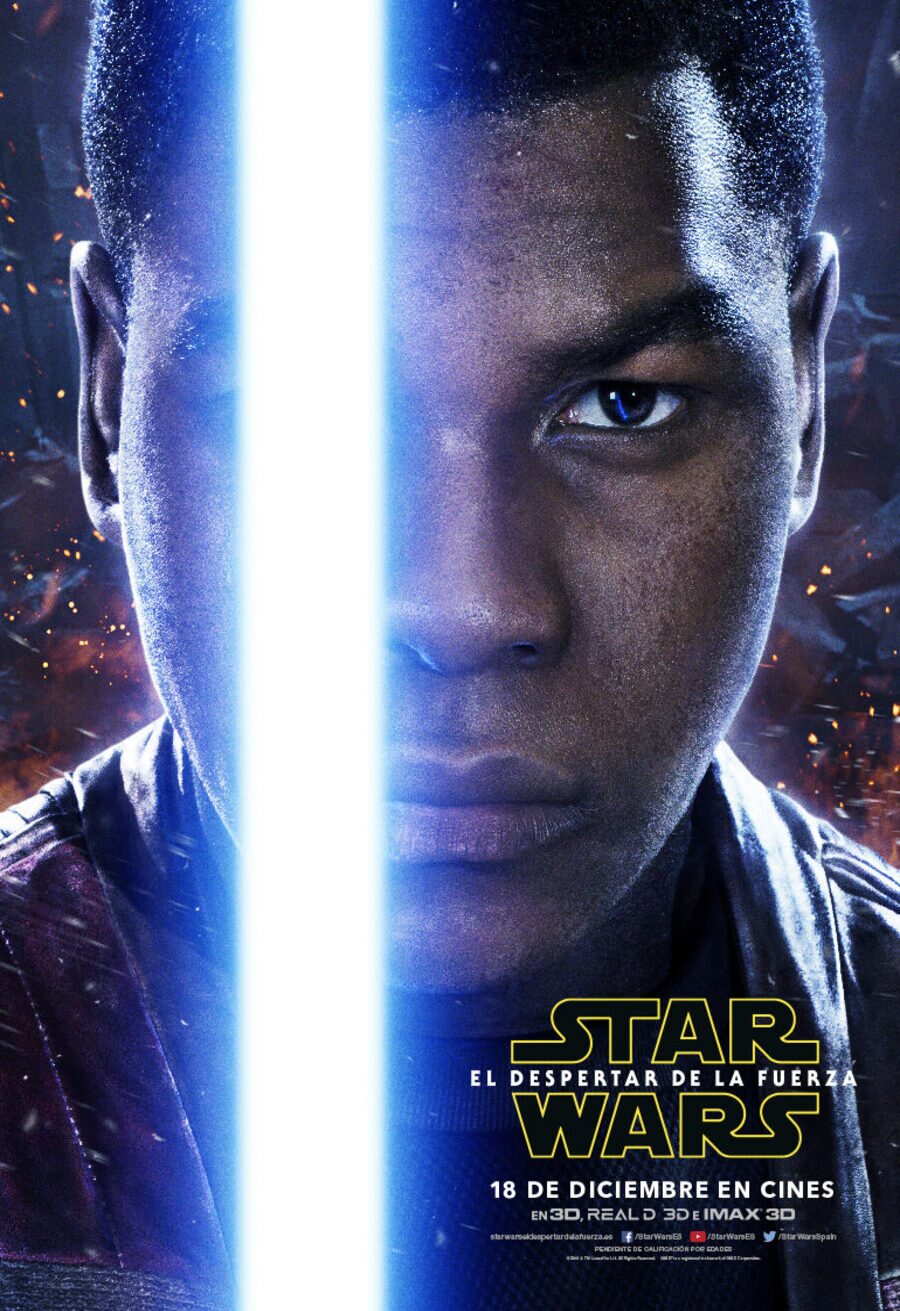 Cartel de Star Wars: Episodio VII - El despertar de la fuerza - Finn - España