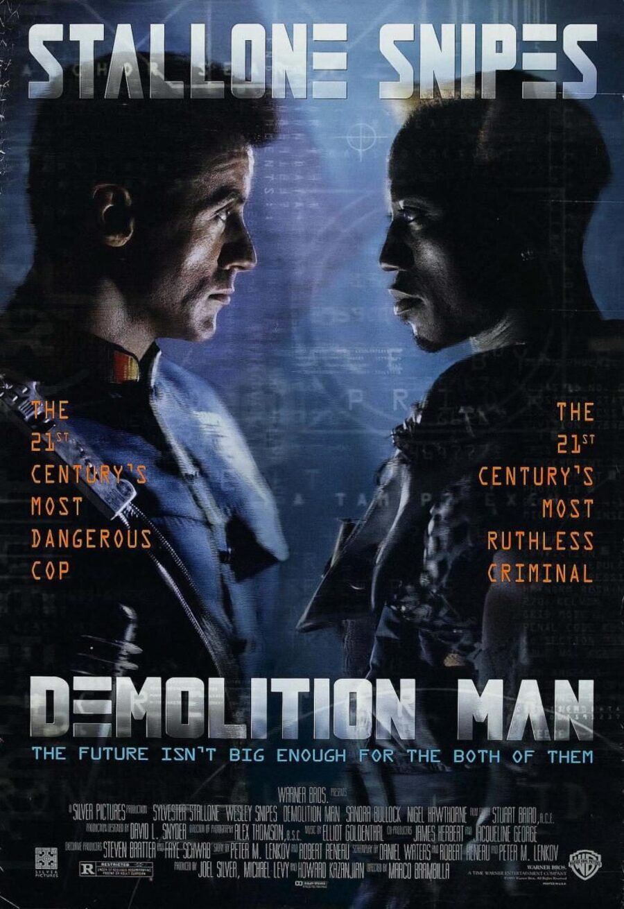 Cartel de Demolition Man - EEUU