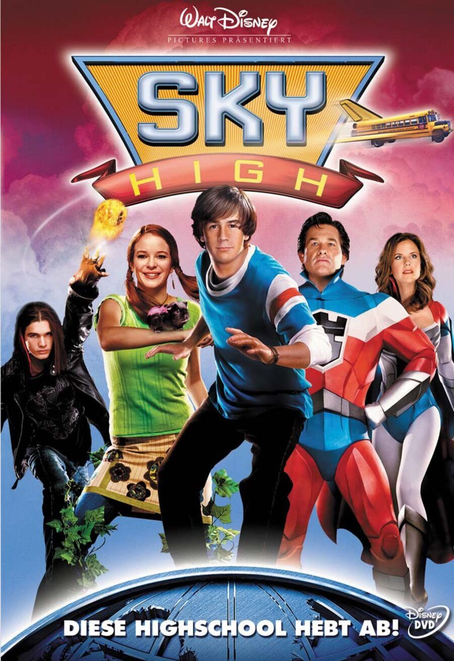 Cartel de Sky High. Una escuela de altos vuelos - Alemania