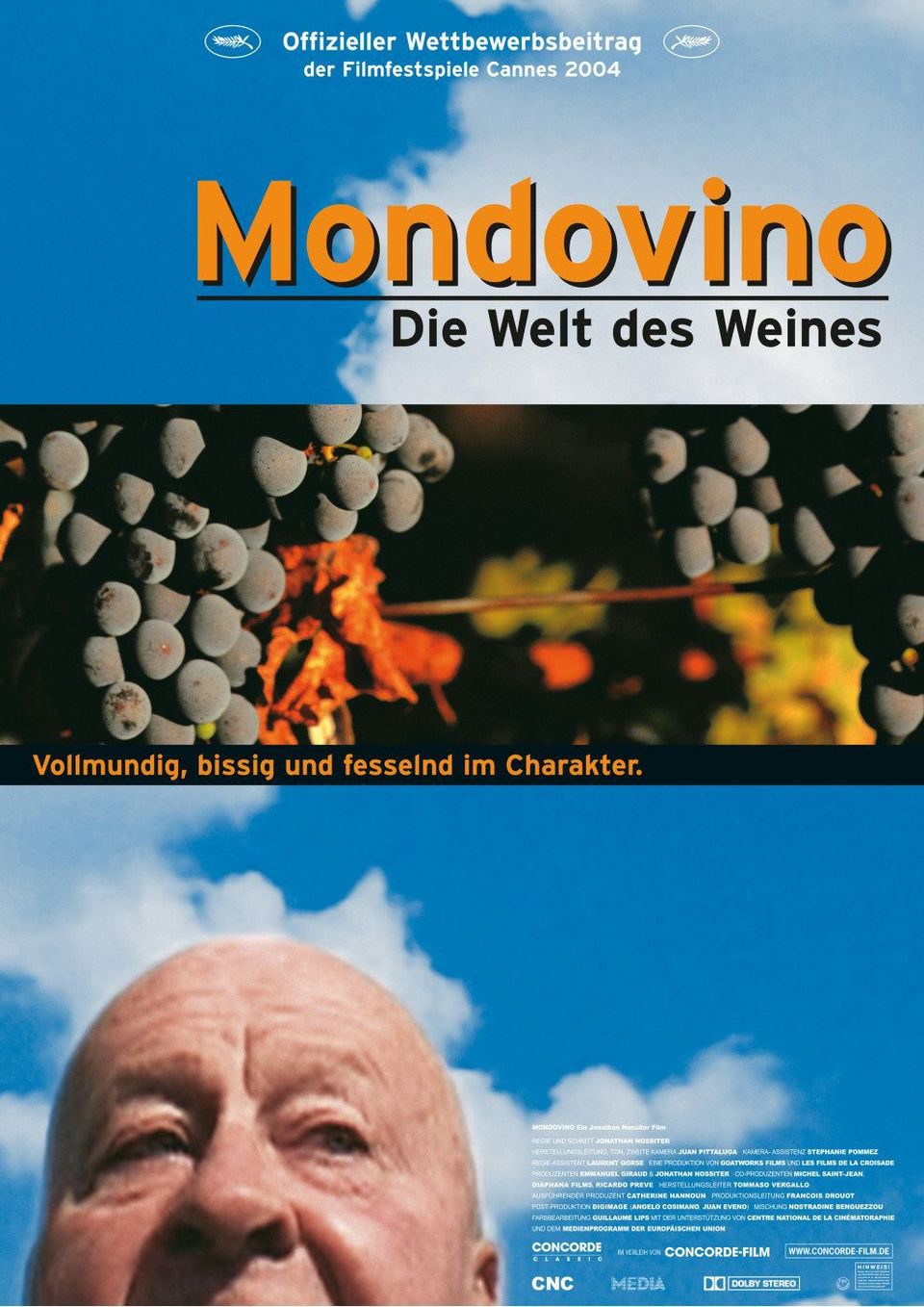 Cartel de Mondovino - Alemania