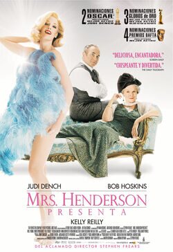 Cartel de Mrs. Henderson presenta