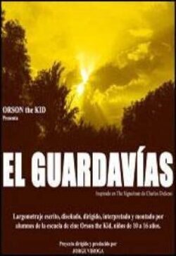 Cartel de El guardavías