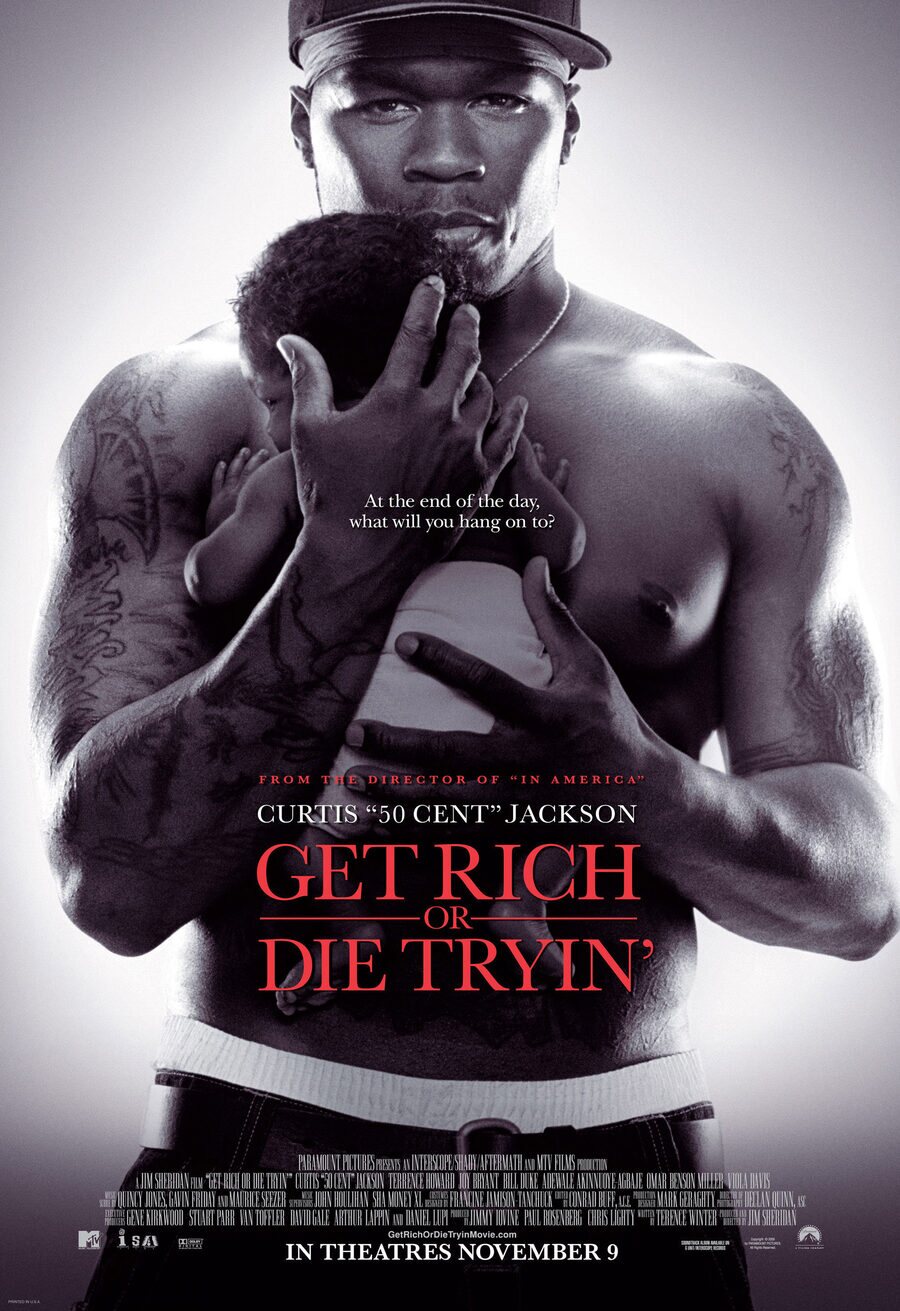 Cartel de Get Rich Or Die Tryin' - Estados Unidos