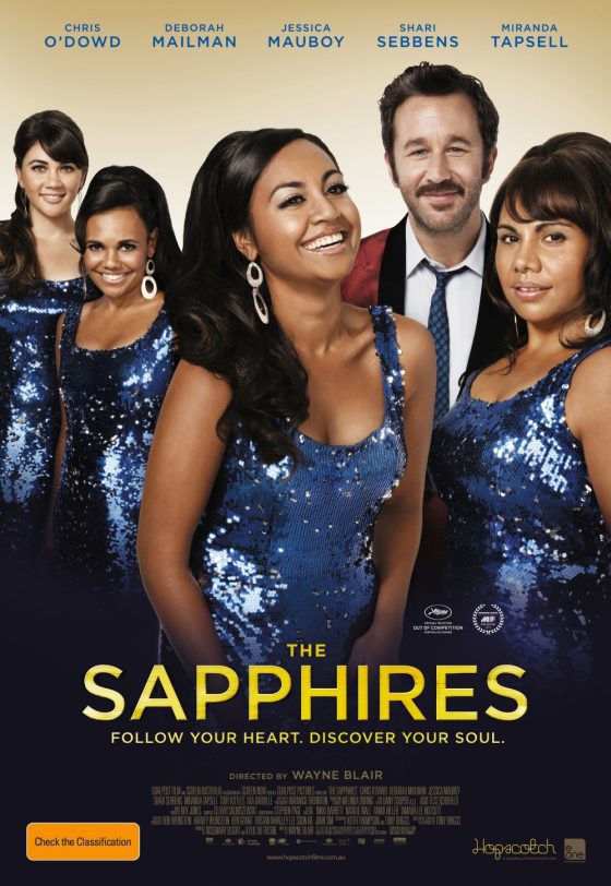 Cartel de The Sapphires - Reino Unido