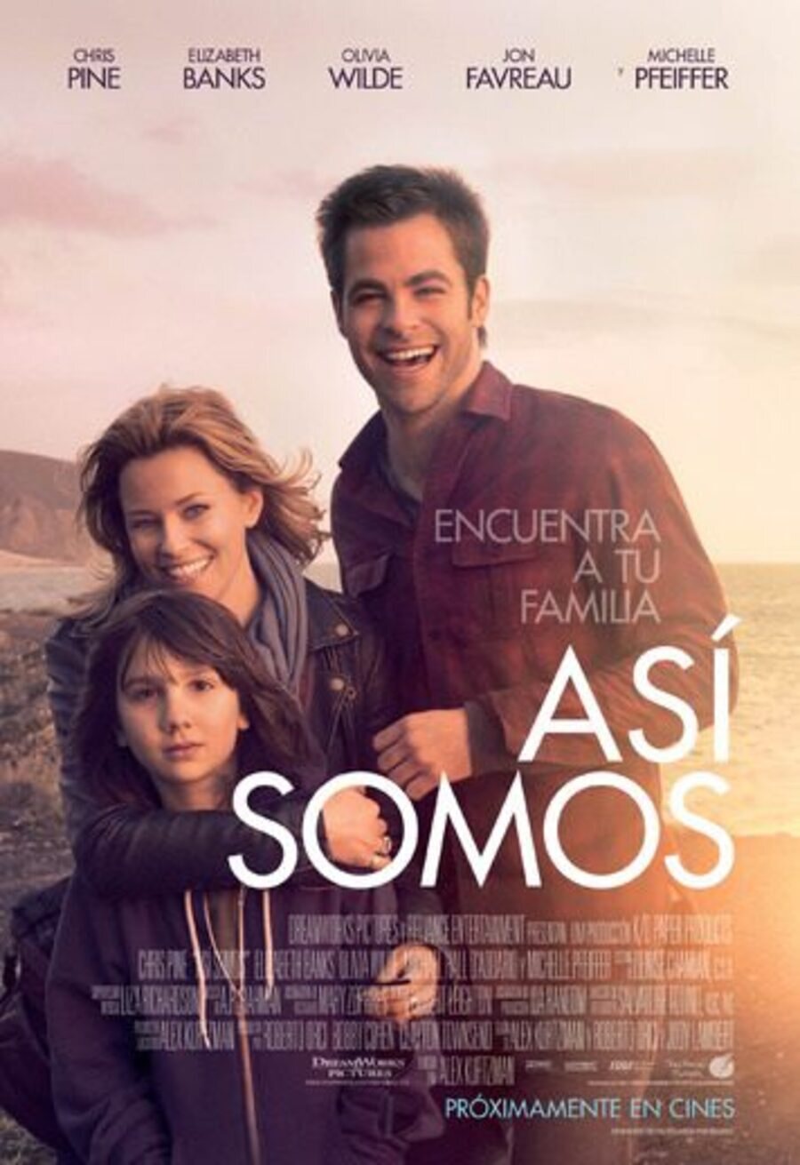 Cartel de Así somos - España