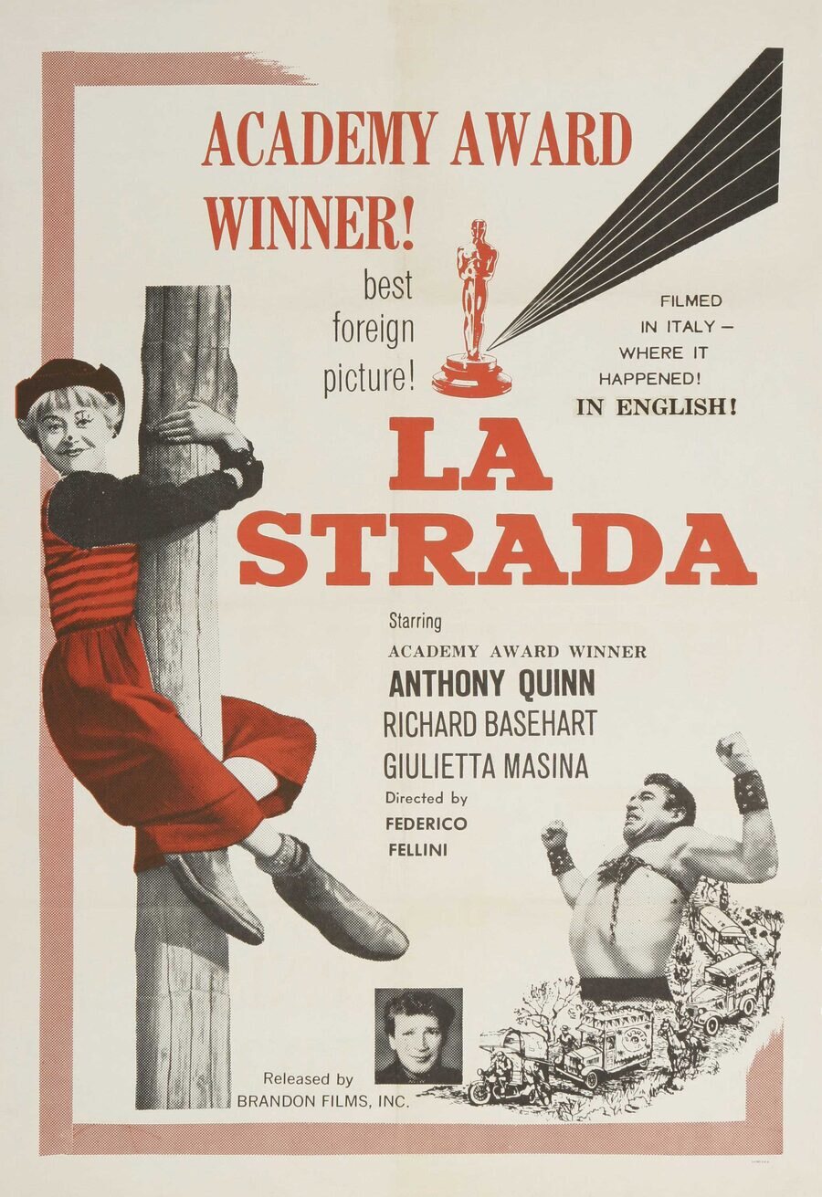 Cartel de La strada - EEUU